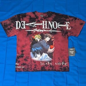Civil Regime x Death Note Tie-Dye Graphic Tee - Size XL (NWT)